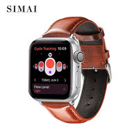 Custom Quality Leather Watch Bands Apple Series