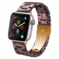 Cherries Color Apple Resin Watch Band Supplier