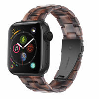Custom Apple Watch Resin Band Chocolate Color