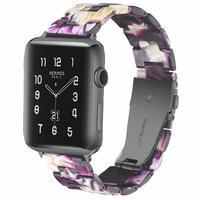 Custom Good Apple Watch Bands Dazzling Purple