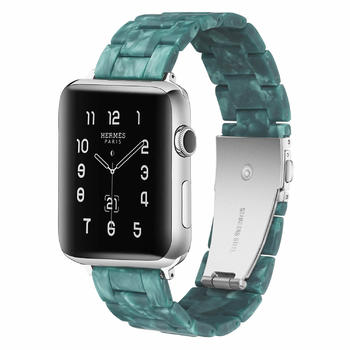 Matte Emerald Apple Resin Watch Band Manufacturer